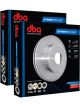 2 x DBA Standard Undrill Disc Brake Rotor DBA2125USL DBA2125USR
