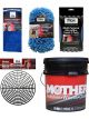 MLH Microfibre Sponge & Towels + Mothers Bucket 15L w/ MLH Bucket Grid Guard