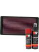 K&N Air Filter 33-2018 + Aerosol Recharge Kit
