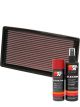 K&N Air Filter 33-2042 + Aerosol Recharge Kit
