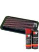 K&N Air Filter 33-2055 + Aerosol Recharge Kit