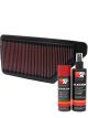 K&N Air Filter 33-2090 + Aerosol Recharge Kit