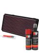 K&N Air Filter 33-2122 + Aerosol Recharge Kit