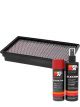 K&N Air Filter 33-2127 + Aerosol Recharge Kit