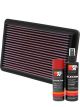 K&N Air Filter 33-2134 + Aerosol Recharge Kit