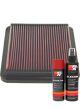 K&N Air Filter 33-2137 + Aerosol Recharge Kit