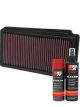 K&N Air Filter 33-2174 + Aerosol Recharge Kit