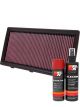 K&N Air Filter 33-2175 + Aerosol Recharge Kit