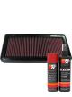 K&N Air Filter 33-2178 + Aerosol Recharge Kit