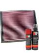 K&N Air Filter 33-2204 + Aerosol Recharge Kit