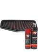 K&N Air Filter 33-2216 + Aerosol Recharge Kit