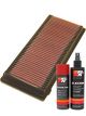 K&N Air Filter 33-2218 + Aerosol Recharge Kit