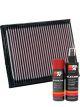 K&N Air Filter 33-2224 + Aerosol Recharge Kit