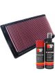 K&N Air Filter 33-2228 + Aerosol Recharge Kit