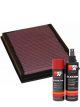 K&N Air Filter 33-2231 + Aerosol Recharge Kit