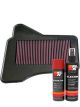 K&N Air Filter 33-2283 + Aerosol Recharge Kit