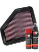 K&N Air Filter 33-2311 + Aerosol Recharge Kit