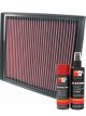 K&N Air Filter 33-2319 + Aerosol Recharge Kit