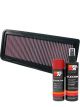 K&N Air Filter 33-2344 + Aerosol Recharge Kit