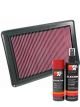 K&N Air Filter 33-2349 + Aerosol Recharge Kit