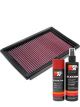 K&N Air Filter 33-2351 + Aerosol Recharge Kit