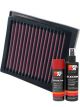 K&N Air Filter 33-2359 + Aerosol Recharge Kit