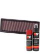 K&N Air Filter 33-2386 + Aerosol Recharge Kit