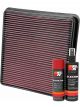 K&N Air Filter 33-2387 + Aerosol Recharge Kit