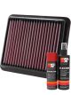 K&N Air Filter 33-2433 + Aerosol Recharge Kit