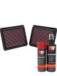 K&N Air Filter 33-2440 + Aerosol Recharge Kit