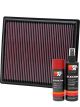 K&N Air Filter 33-2442 + Aerosol Recharge Kit
