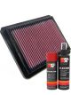 K&N Air Filter 33-2679 + Aerosol Recharge Kit