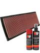 K&N Air Filter 33-2722 + Aerosol Recharge Kit