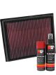 K&N Air Filter 33-2793 + Aerosol Recharge Kit