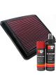 K&N Air Filter 33-2800 + Aerosol Recharge Kit
