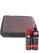K&N Air Filter 33-2852 + Aerosol Recharge Kit
