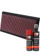 K&N Air Filter 33-2857 + Aerosol Recharge Kit