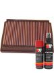K&N Air Filter 33-2866 + Aerosol Recharge Kit