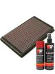K&N Air Filter 33-2867 + Aerosol Recharge Kit
