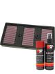 K&N Air Filter 33-2869 + Aerosol Recharge Kit