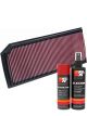 K&N Air Filter 33-2888 + Aerosol Recharge Kit