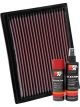K&N Air Filter 33-2914 + Aerosol Recharge Kit