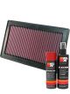 K&N Air Filter 33-2921 + Aerosol Recharge Kit