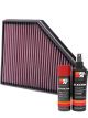 K&N Air Filter 33-2942 + Aerosol Recharge Kit