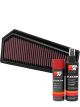 K&N Air Filter 33-2965 + Aerosol Recharge Kit