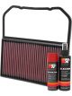 K&N Air Filter 33-2994 + Aerosol Recharge Kit