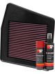 K&N Air Filter 33-3003 + Aerosol Recharge Kit
