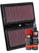 K&N Air Filter 33-3037 + Aerosol Recharge Kit