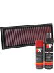 K&N Air Filter 33-3039 + Aerosol Recharge Kit