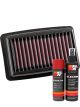K&N Air Filter 33-3056 + Aerosol Recharge Kit